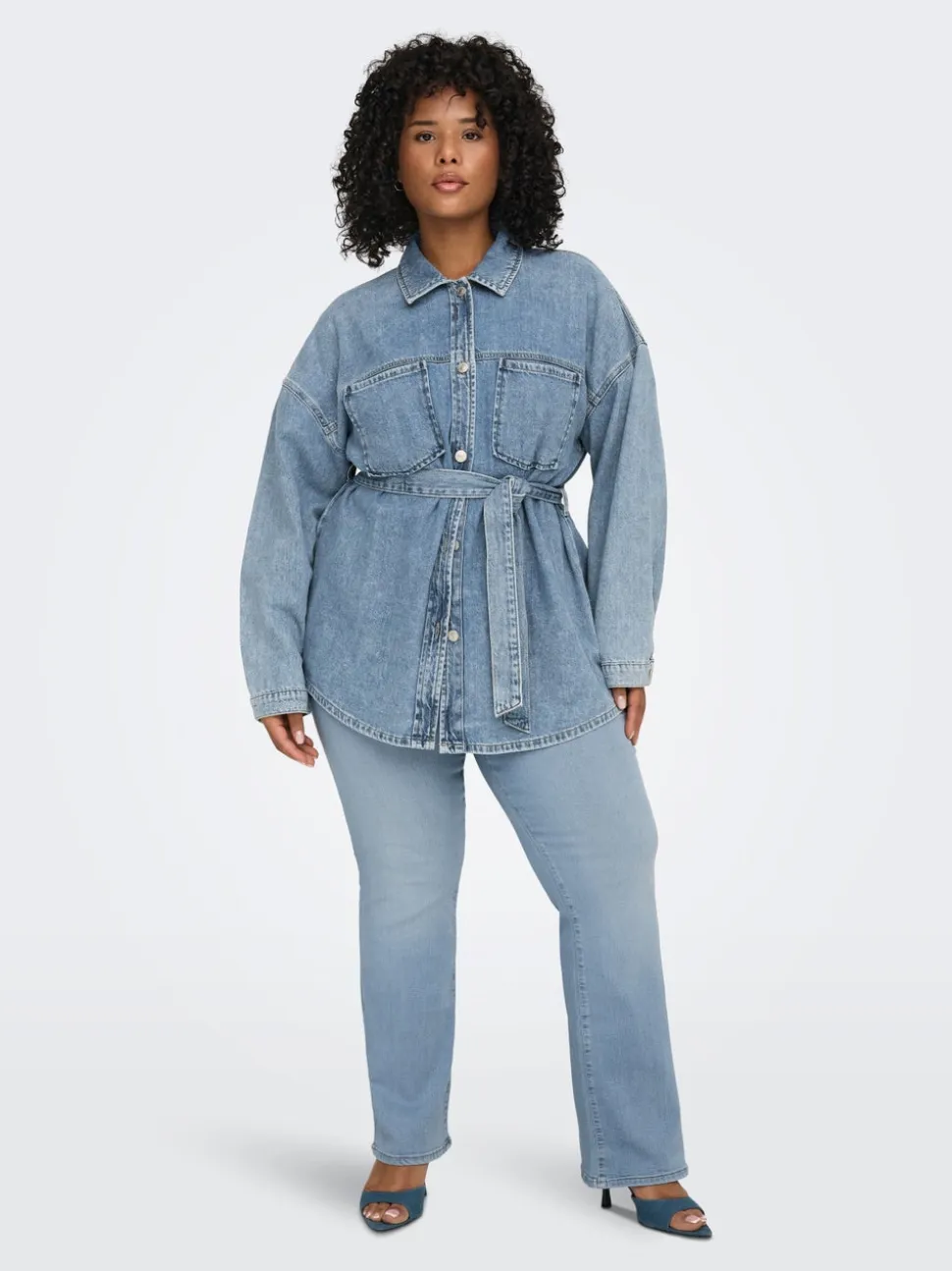CARTHUNDER Vita media Skinny Fit Jeans