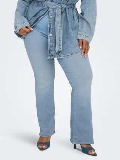 CARTHUNDER Vita media Skinny Fit Jeans