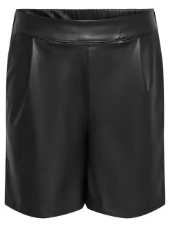 CARTILA Regular Fit pantaloncini in pelle sintetica