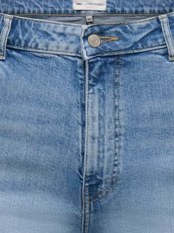 CARTOKYO Vita alta Regular Fit Bermuda in jeans