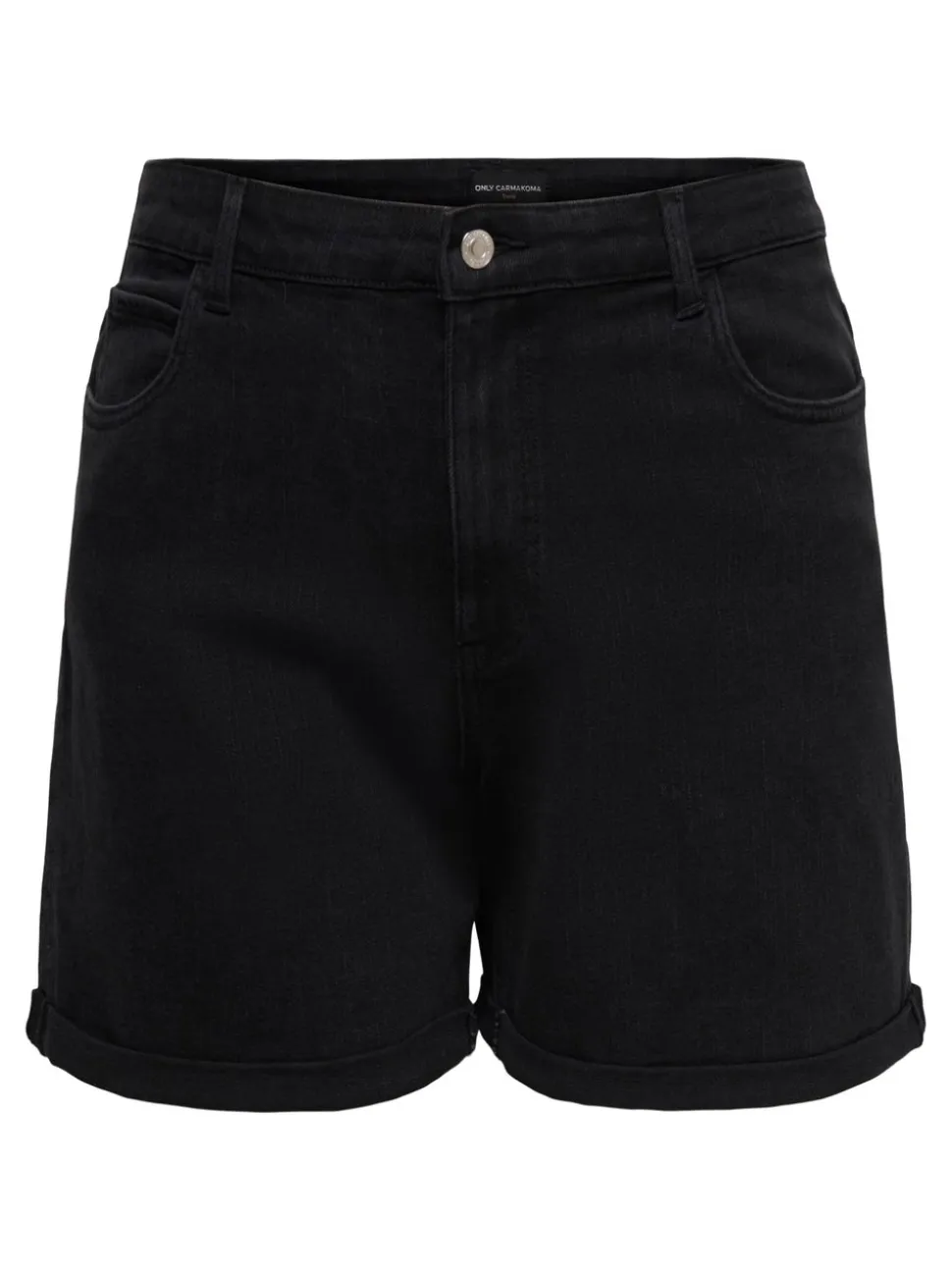 CARVEGA Vita alta Regular Fit Bermuda in jeans