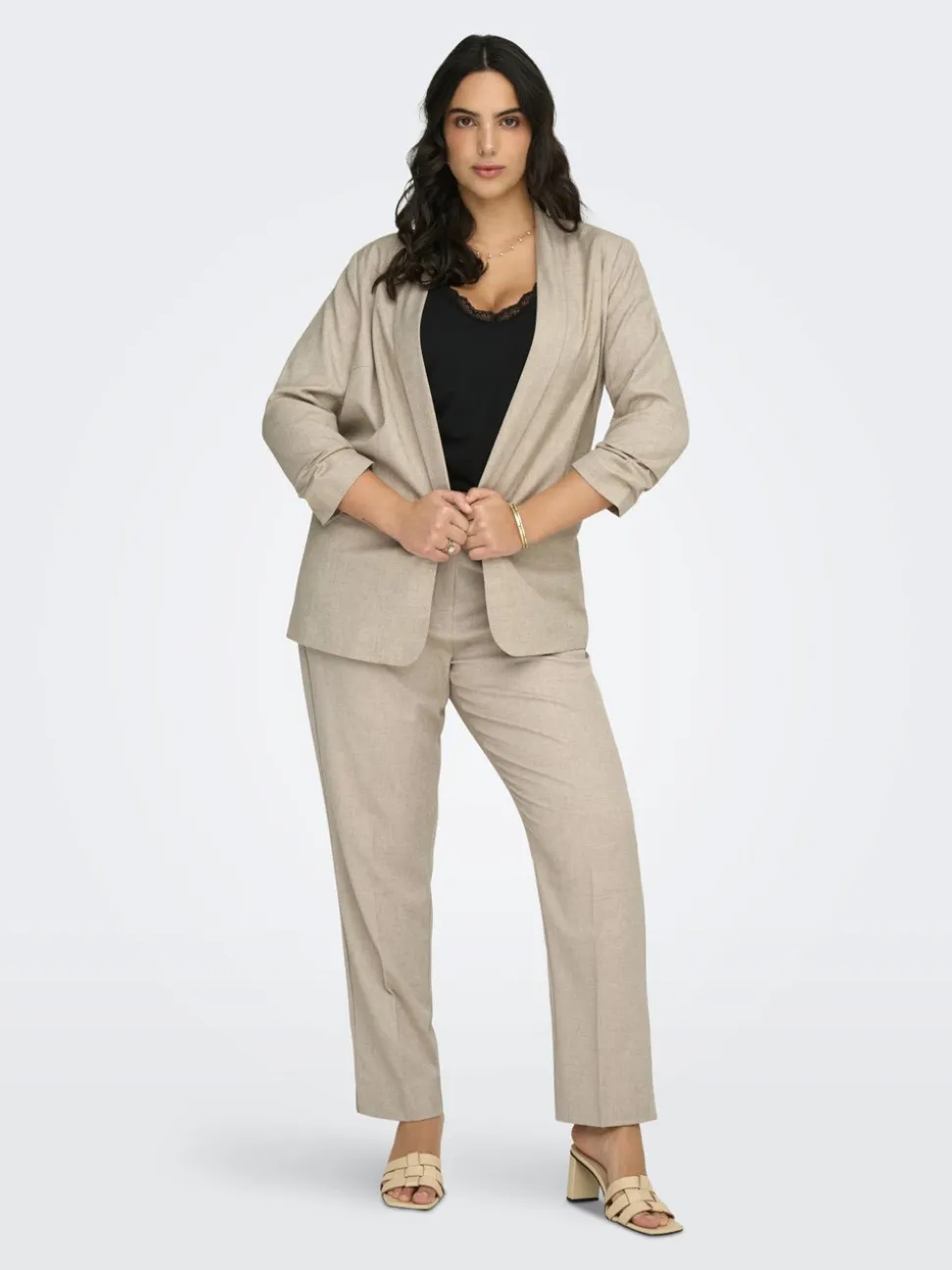 CARVERONICA-ELLY Slim Fit Pantaloni