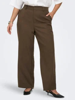 CARVICTORIA Wide Leg Fit Pantaloni Formali