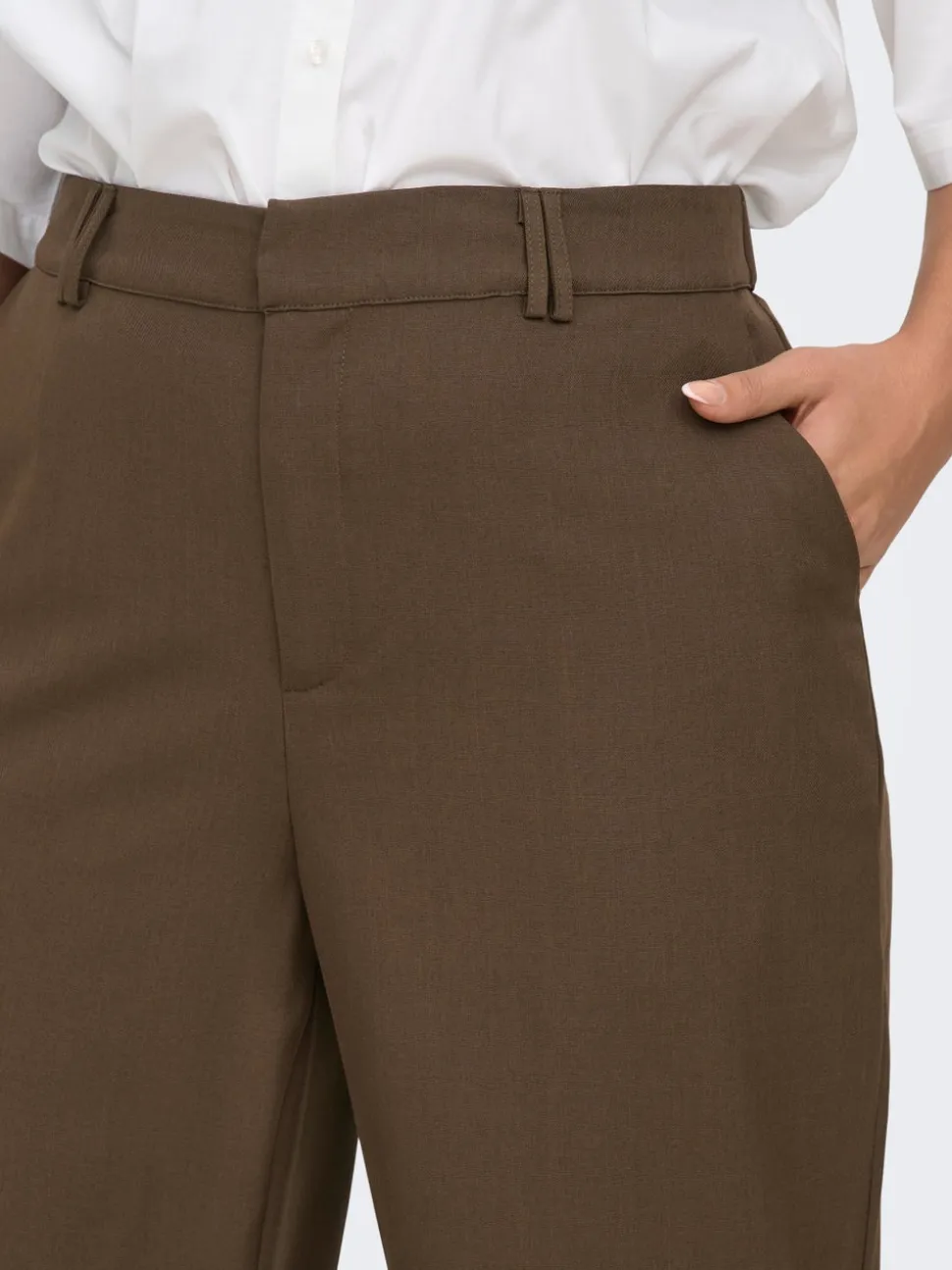 CARVICTORIA Wide Leg Fit Pantaloni Formali