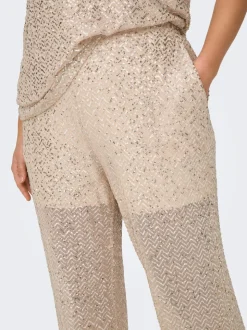 CARVIVIANA Straight Fit Pantaloni