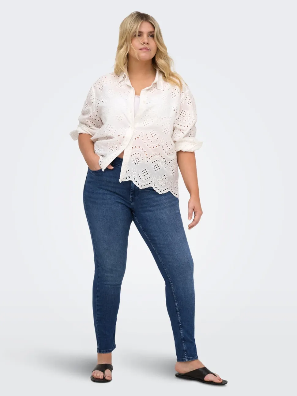 CARWILLY Skinny Fit Lunghezza alla caviglia Jeans