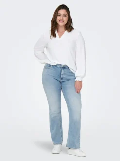 CARWILLY Vita alta Flared Fit Jeans