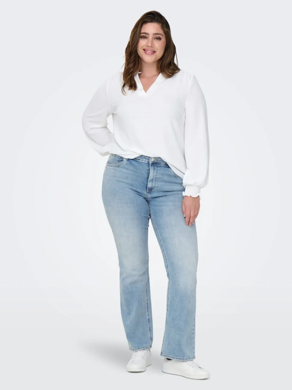 CARWILLY Vita alta Flared Fit Jeans