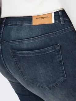 CARWILLY Vita alta Skinny Fit Lunghezza alla caviglia Jeans