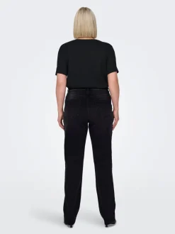 CARWILLY Vita alta Straight Fit Jeans