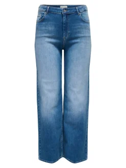 CARWILLY Vita alta Wide Leg Fit Jeans