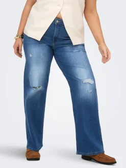 CARWILLY Vita alta Wide Leg Fit Jeans