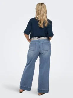 CARWILLY Vita alta Wide Leg Fit Jeans
