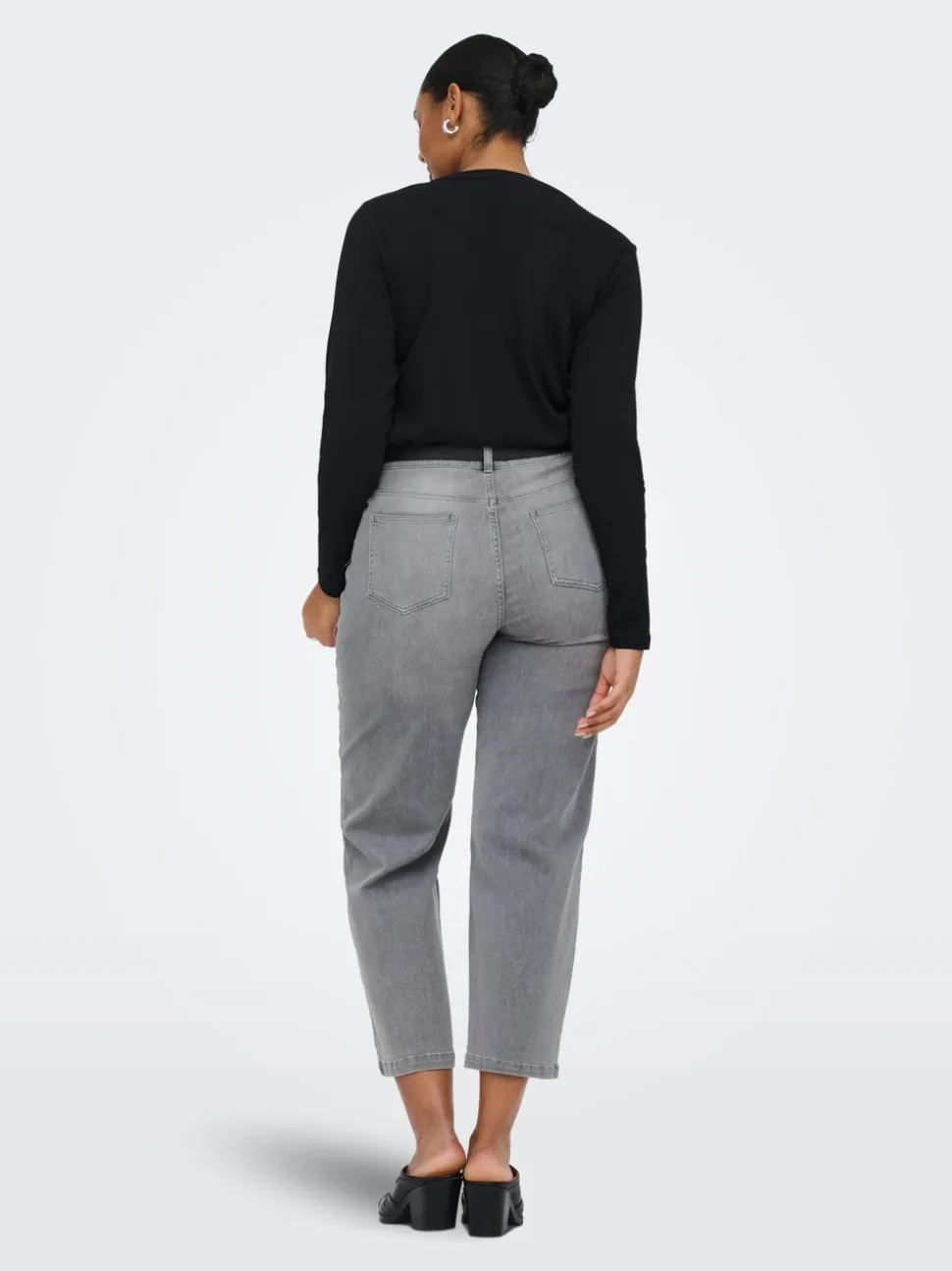 CARWILLY Vita alta Wide Leg Fit Jeans
