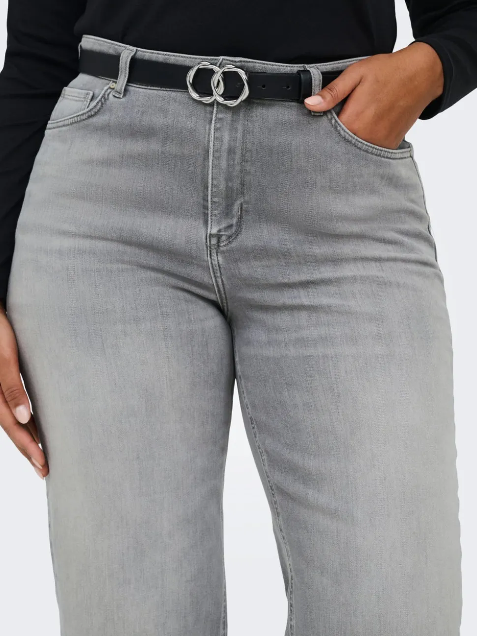 CARWILLY Vita alta Wide Leg Fit Jeans