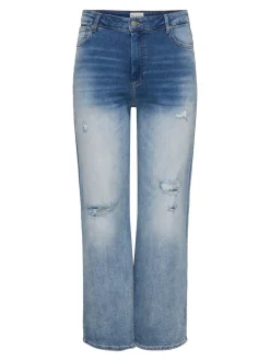 CARWILLY Vita alta Wide Leg Fit Jeans
