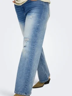 CARWILLY Vita alta Wide Leg Fit Jeans