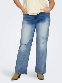 CARWILLY Vita alta Wide Leg Fit Jeans