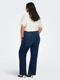 CARWILLY Vita alta Wide Leg Fit Jeans