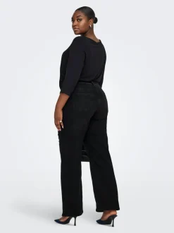 CARWILLY Vita alta Wide Leg Fit Jeans