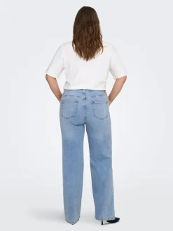 CARWILLY Vita alta Wide Leg Fit Jeans