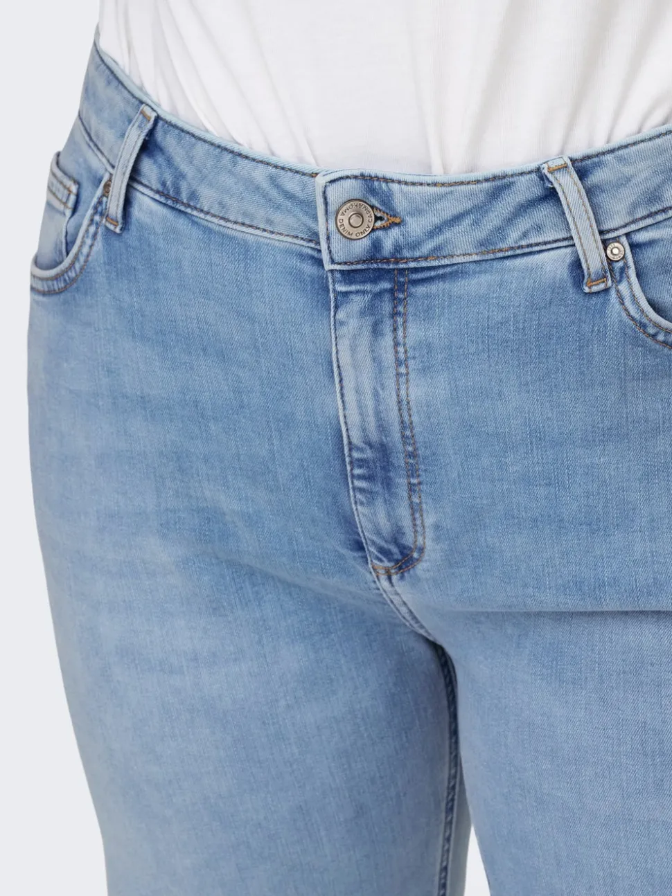 CARWILLY Vita alta Wide Leg Fit Jeans