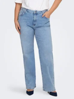 CARWILLY Vita alta Wide Leg Fit Jeans