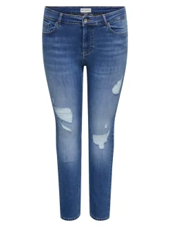 CARWILLY Vita media Skinny Fit Lunghezza alla caviglia Jeans