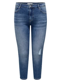 CARWILLY Vita media Skinny Fit Lunghezza alla caviglia Jeans