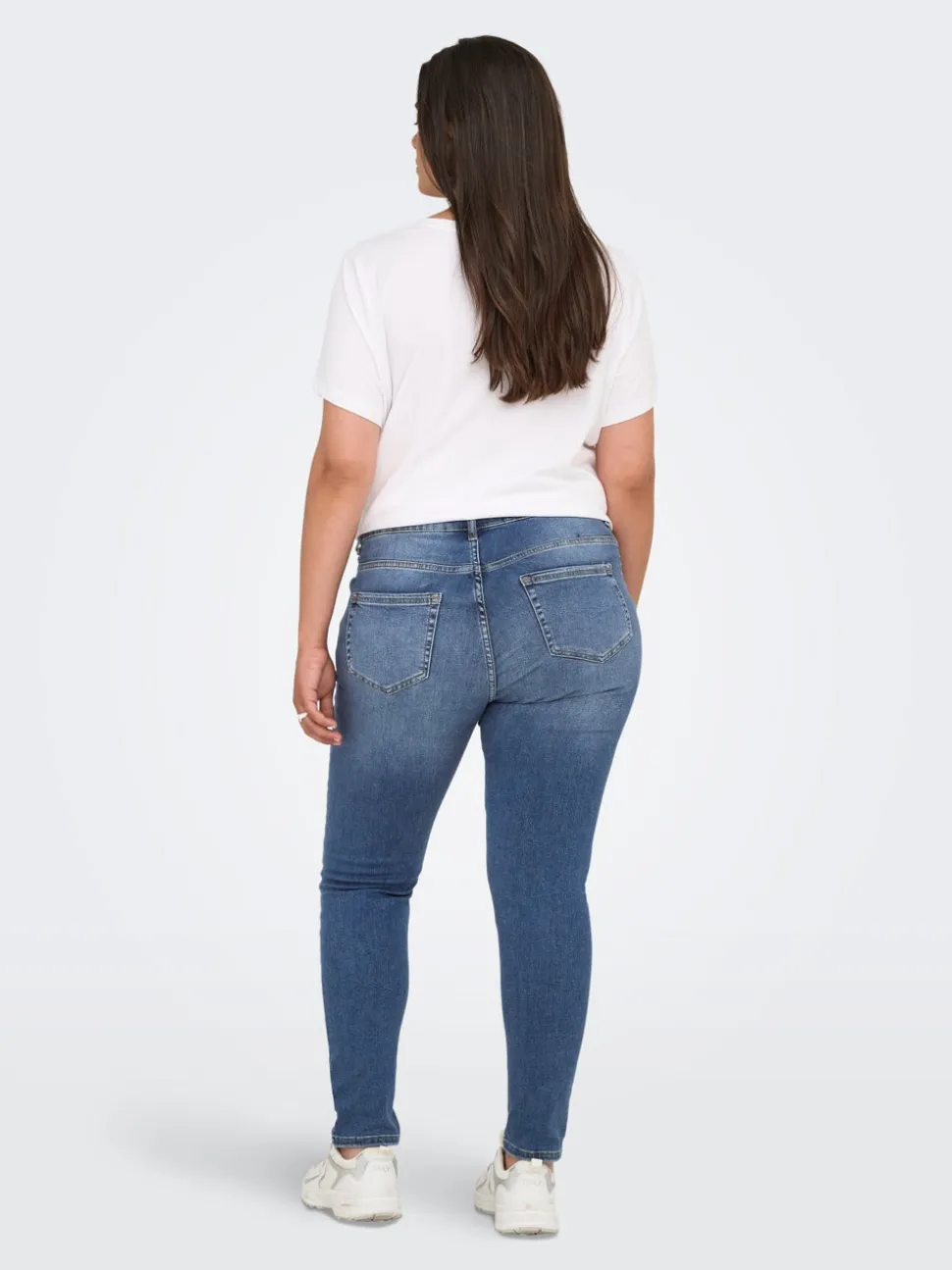 CARWILLY Vita media Skinny Fit Lunghezza alla caviglia Jeans