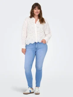 CARWILLY Vita media Skinny Fit Lunghezza alla caviglia Jeans