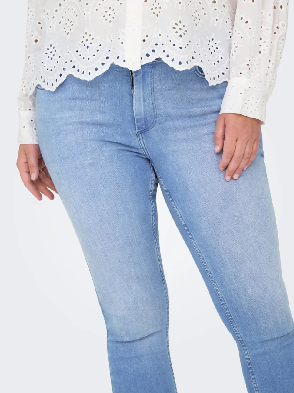 CARWILLY Vita media Skinny Fit Lunghezza alla caviglia Jeans