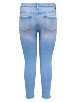 CARWILLY Vita media Skinny Fit Lunghezza alla caviglia Jeans