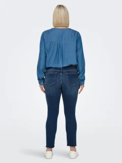 CARWILLY Vita media Skinny Fit Lunghezza alla caviglia Jeans