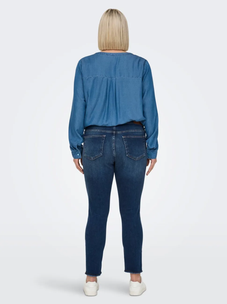 CARWILLY Vita media Skinny Fit Lunghezza alla caviglia Jeans