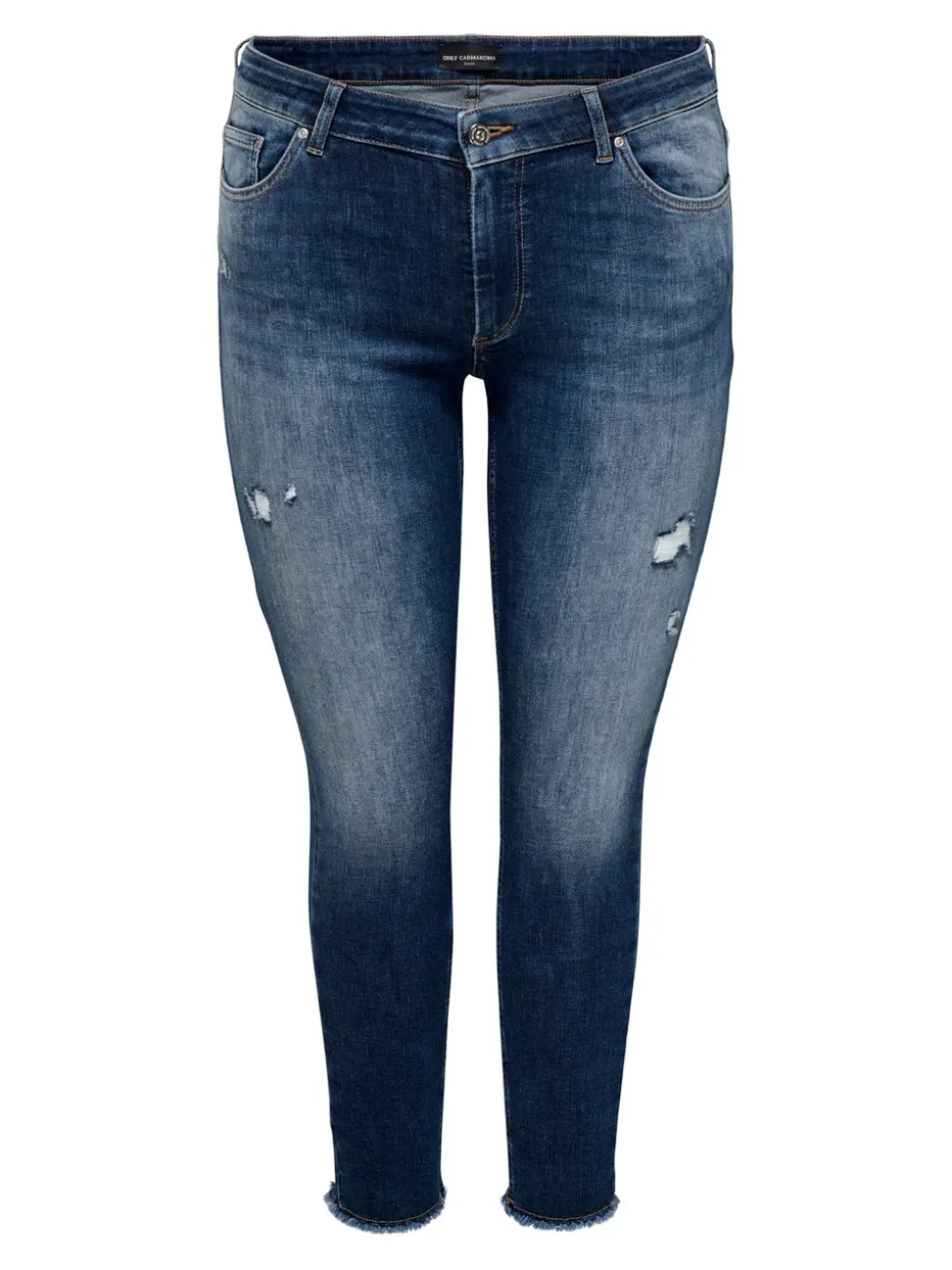 CARWILLY Vita media Skinny Fit Lunghezza alla caviglia Jeans
