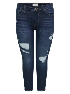 CARWILLY Vita media Skinny Fit Lunghezza alla caviglia Jeans