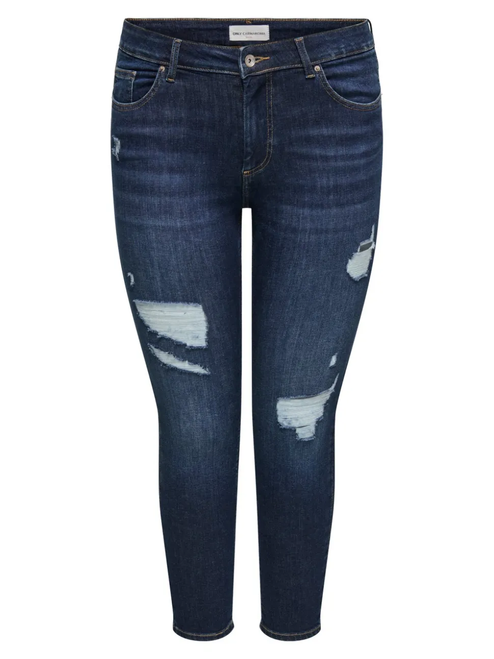 CARWILLY Vita media Skinny Fit Lunghezza alla caviglia Jeans