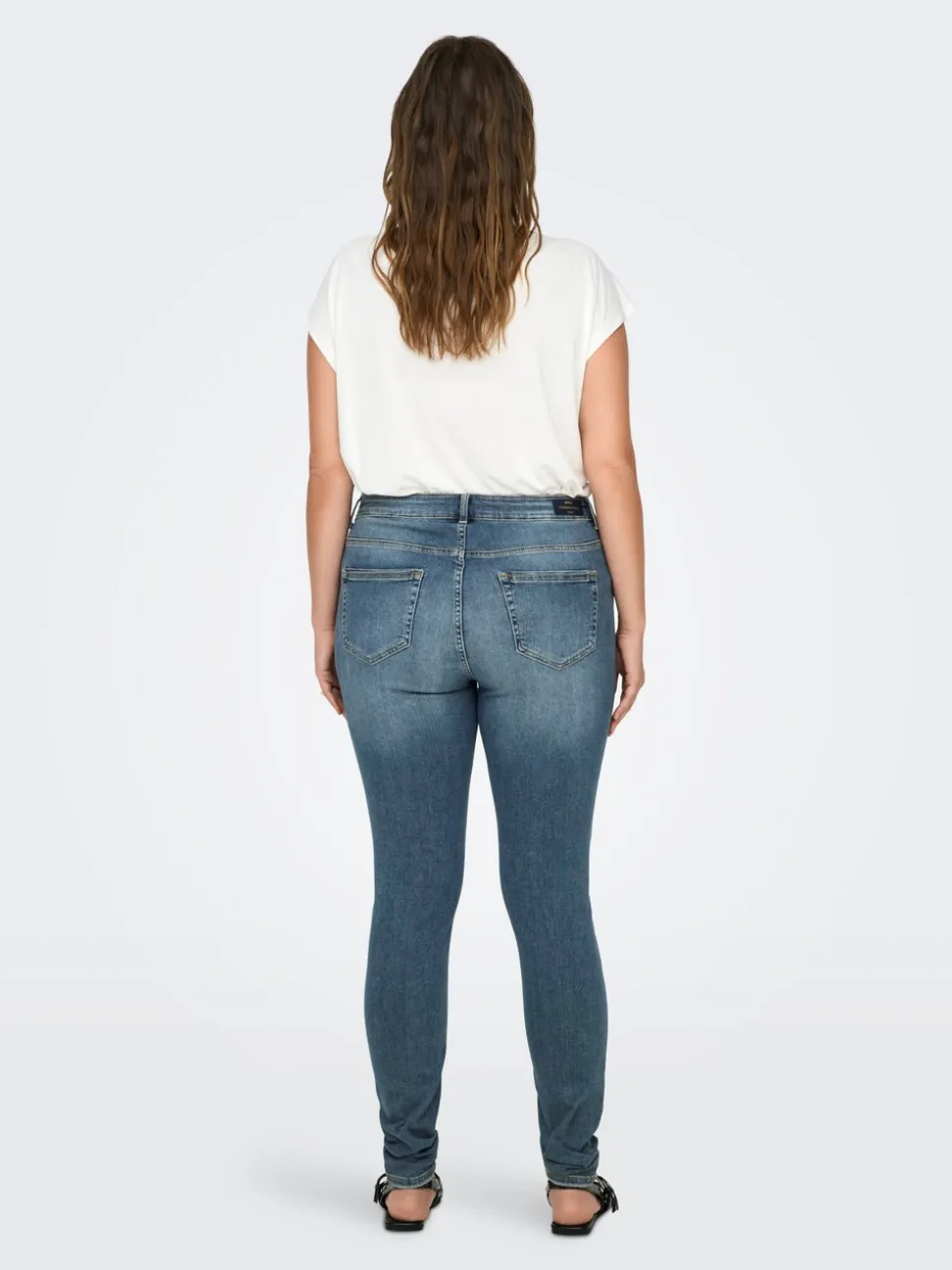 CARWILLY Vita media Skinny Fit Jeans