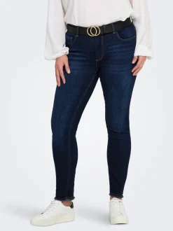CARWILLY Vita regolare Skinny Fit Lunghezza alla caviglia Jeans