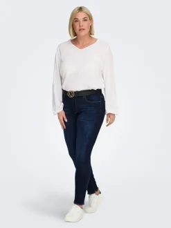 CARWILLY Vita regolare Skinny Fit Lunghezza alla caviglia Jeans