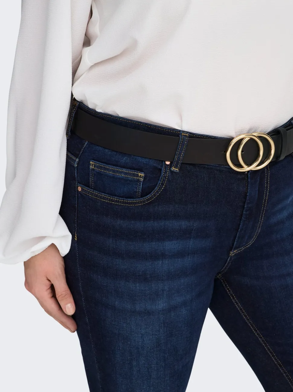 CARWILLY Vita regolare Skinny Fit Lunghezza alla caviglia Jeans