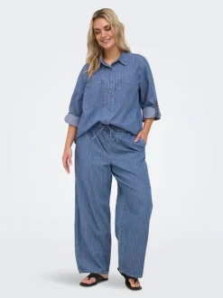 CARYASMIN Wide Leg Fit Pantaloni a gamba larga