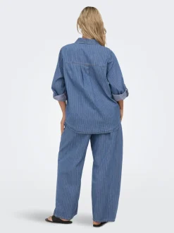 CARYASMIN Wide Leg Fit Pantaloni a gamba larga