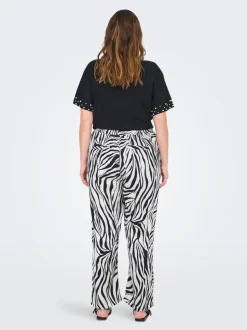 CARYAVA Regular Fit Pantaloni a gamba larga