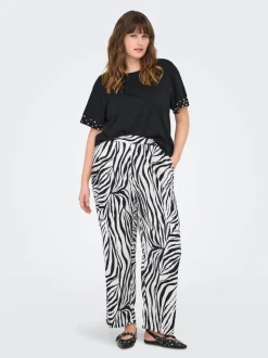CARYAVA Regular Fit Pantaloni a gamba larga