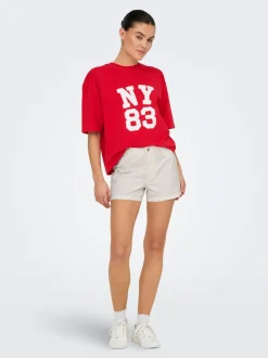 JDYANYA Vita media Regular Fit Bermuda in jeans