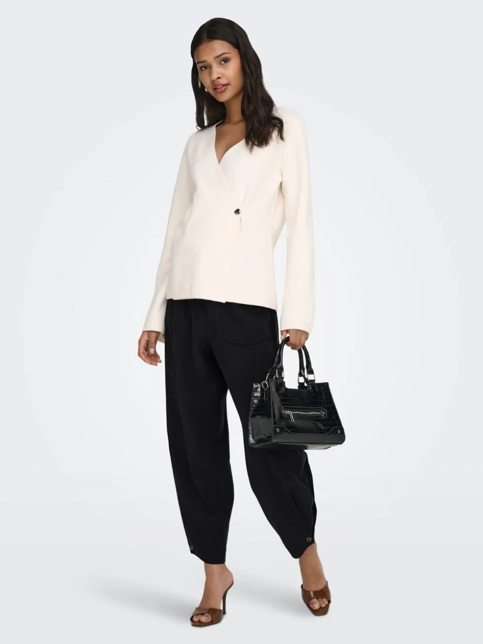 JDYASTA Loose Fit Pantaloni a gamba larga