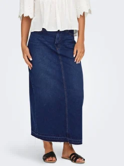 JDYBELLA Denim Gonna in jeans Gonna lunga