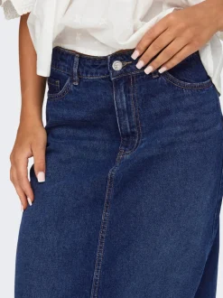 JDYBELLA Denim Gonna in jeans Gonna lunga